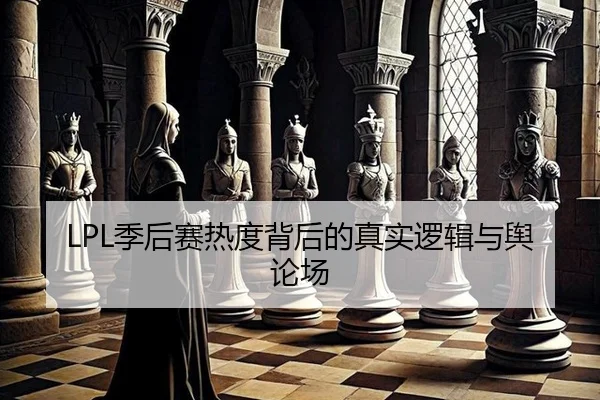 LPL季后赛热度背后的真实逻辑与舆论场